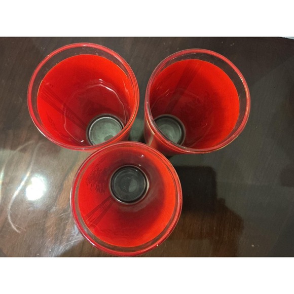 vintage 1960s Culver highball glasses in the "Thai Goddess"or "Mandalay" pattern - Picture 4 of 10